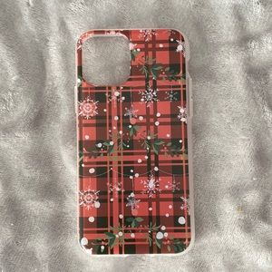 iPhone 11 Pro Flexi Clear Frosted Plaid Case